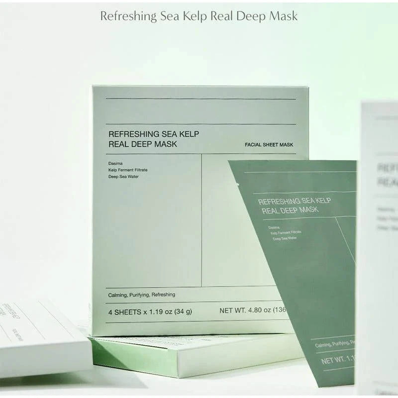Bio Whitening Mask Antiwrinkle Firming Collagen Mask Refresh Sea Kelp Real Deep Moisturize Mask Purifying Gel Mask For Oily Skin